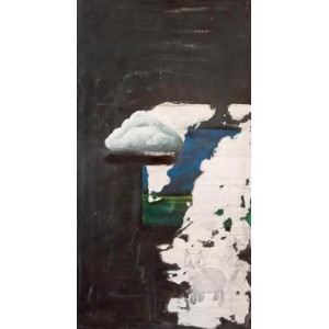 Agha Jandan, 8 x 16 Inch, Acrylic on Canvas, Modern Art Painting, AC-AGJD-010